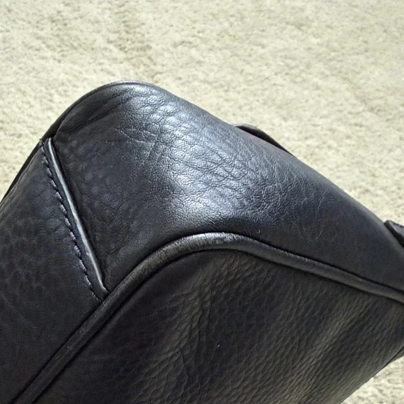 Kate Spade Navy Leather Satchel Bag - Picture 11 of 12